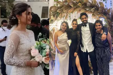 ‘Bigil’ actress Reba Monica John enters wedlock