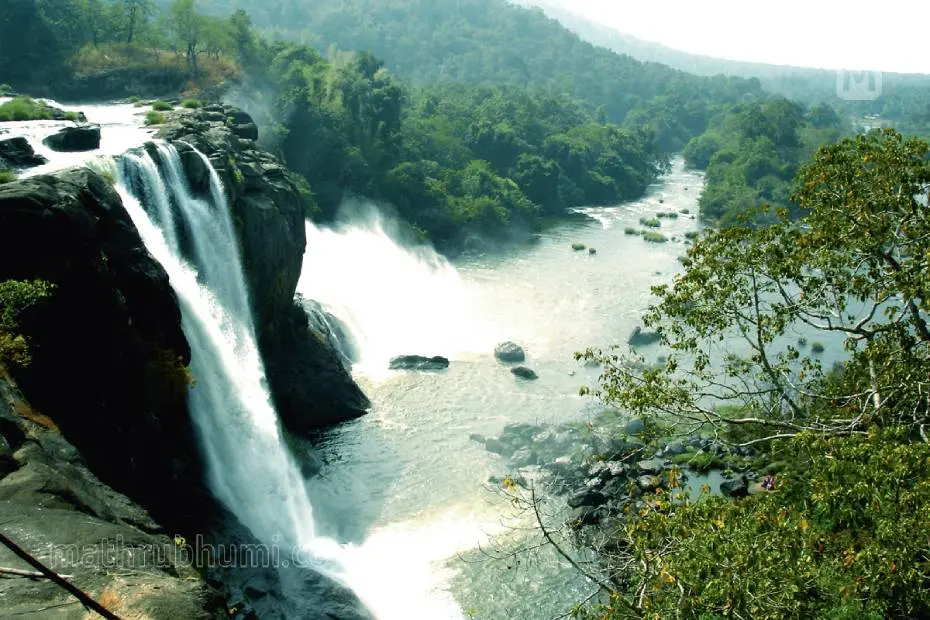 Athirappilly falls I Photo: Sishanth C I Mathrubhumi