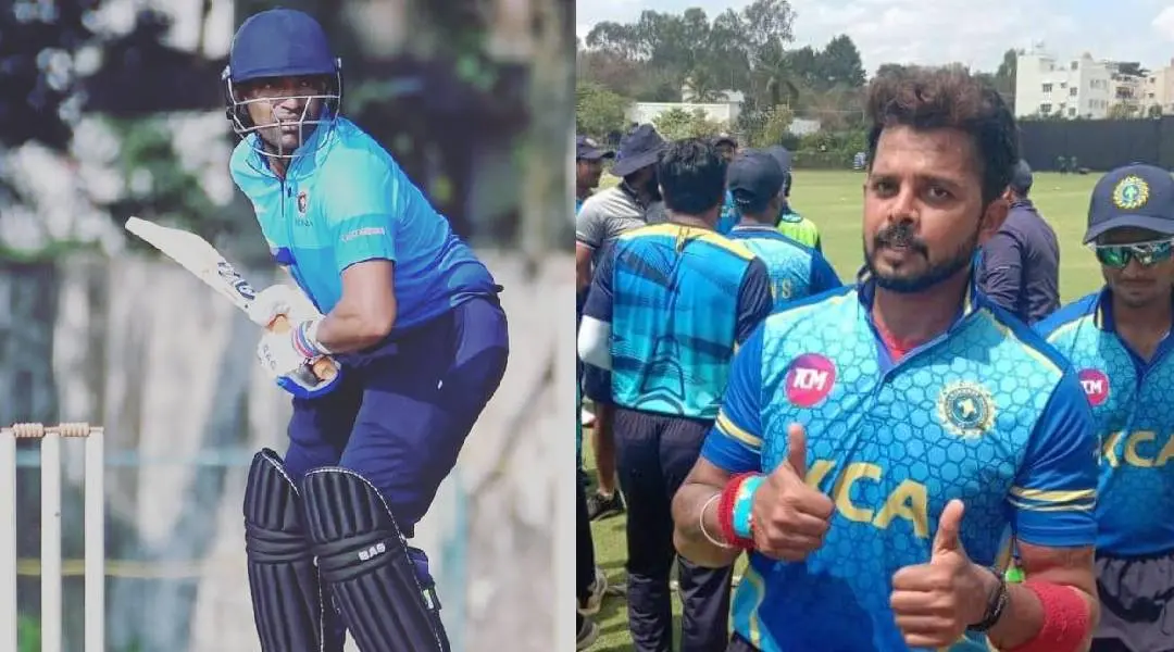 Robin Uthappa (left) and S Sreesanth | Photo: www.twitter.com