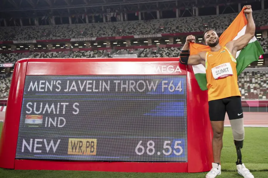 Paralympics: India's Sumit Antil wins gold, creates new World Record in F64 javelin throw