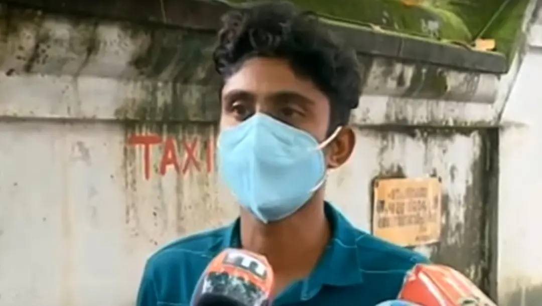 Praveen, the child's father | Photo: Screengrab | Mathrubhumi News