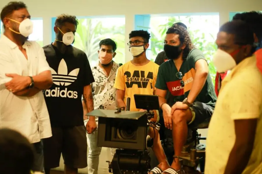 Lal, son resume shooting of 'Tsunami'