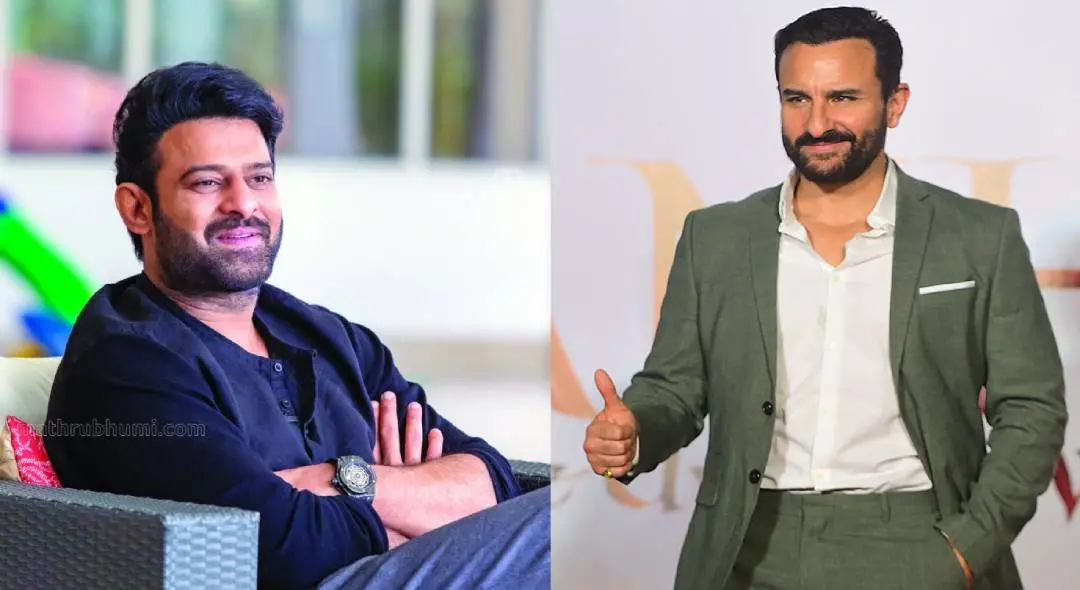 Prabhas and Saif Ali Khan | Photo: Mathrubhumi Archives|AFP