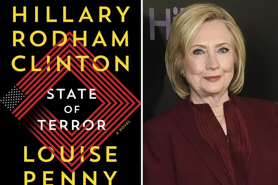 Cover for Hillary Clinton’s first novel ‘State of Terror’ unveiled