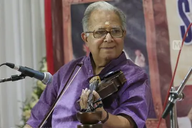 Violin maestro Prof TN Krishnan passes away in Chennai