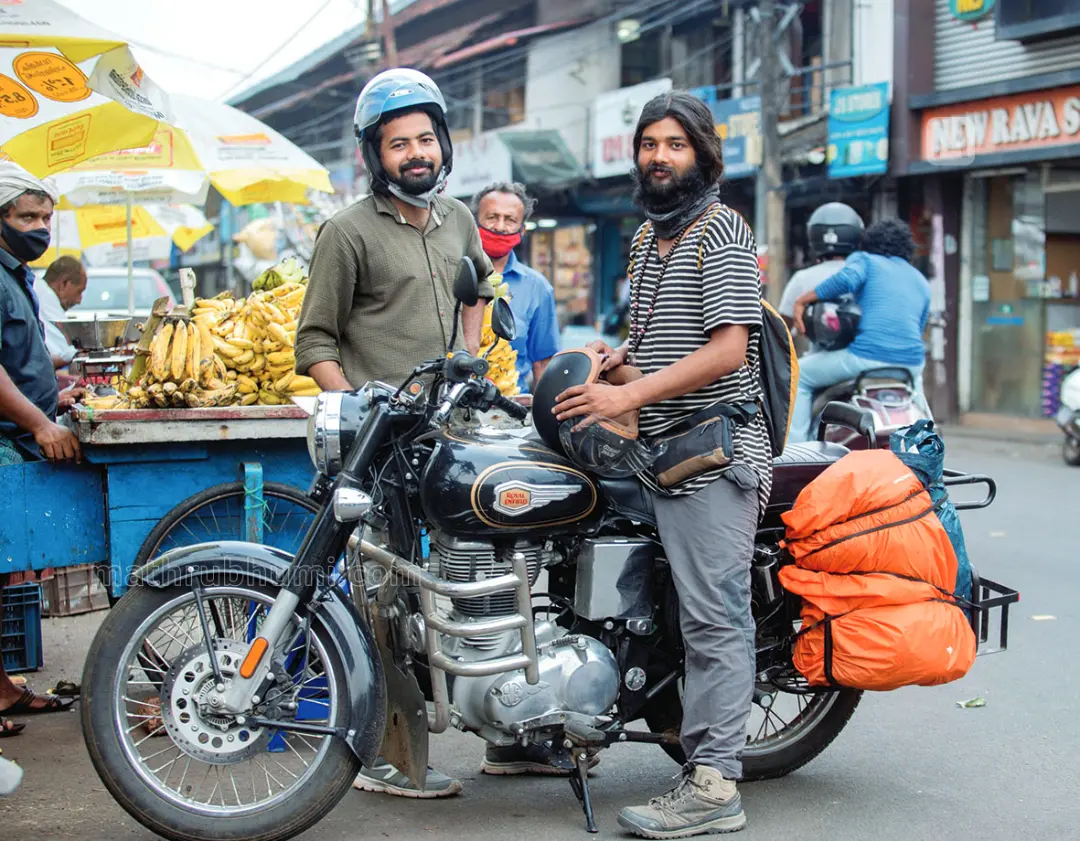 Neelambuj Neel and Vikas Yadhav at Kozhikode