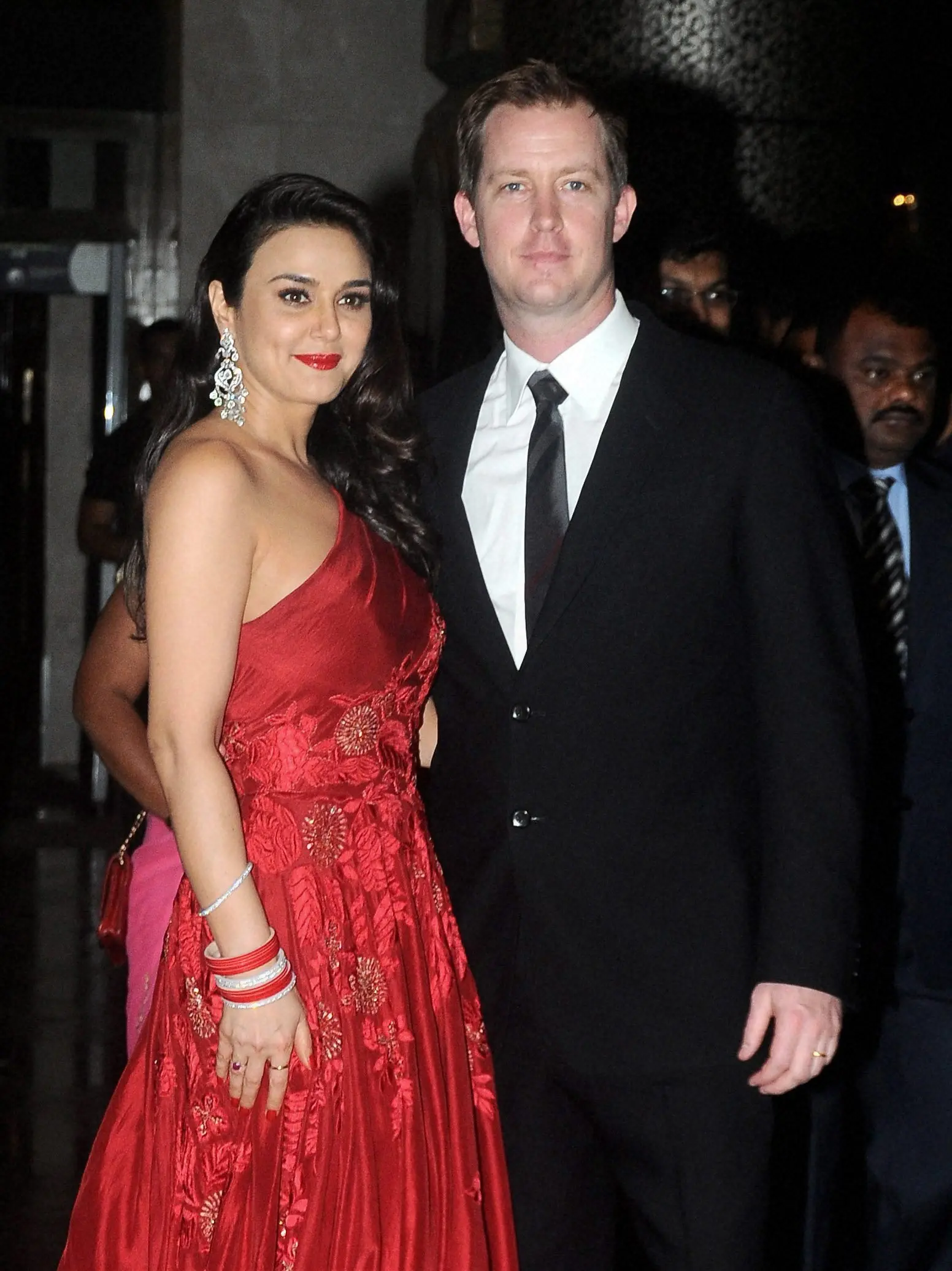Preity Zinta with husband. Photo: PTI|file