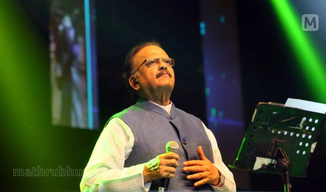 S P Balasubrahmanyam | Photo: G Sivaprasad | Mathrubhumi