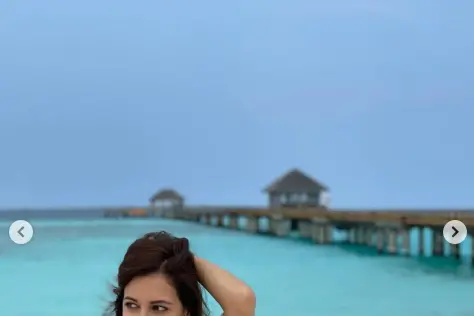 Dia Mirza holidays in Maldives with family; shares pics