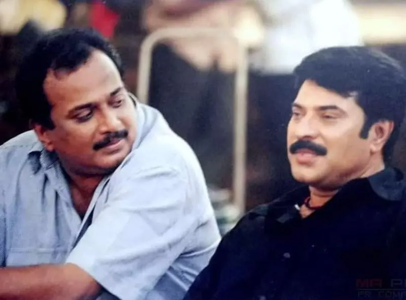 Dennis Joseph with Mammootty| Photo: Facebook|Mammootty