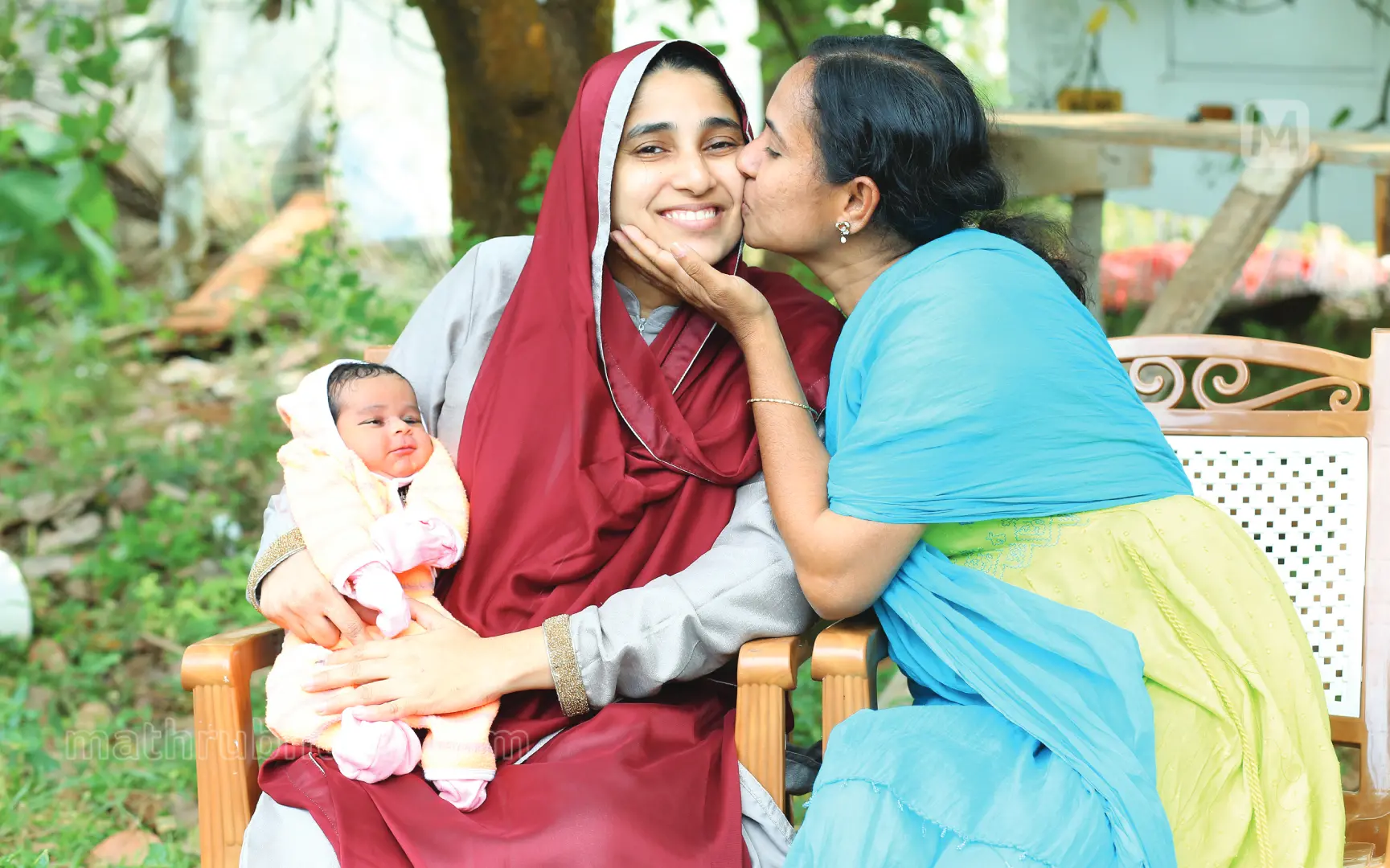 Adv Sofia with Safna and baby