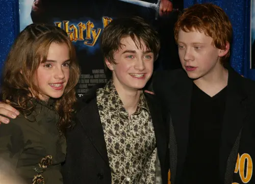 Emma Watson, Daniel Radcliffe and Rupert Grint | AP Photo