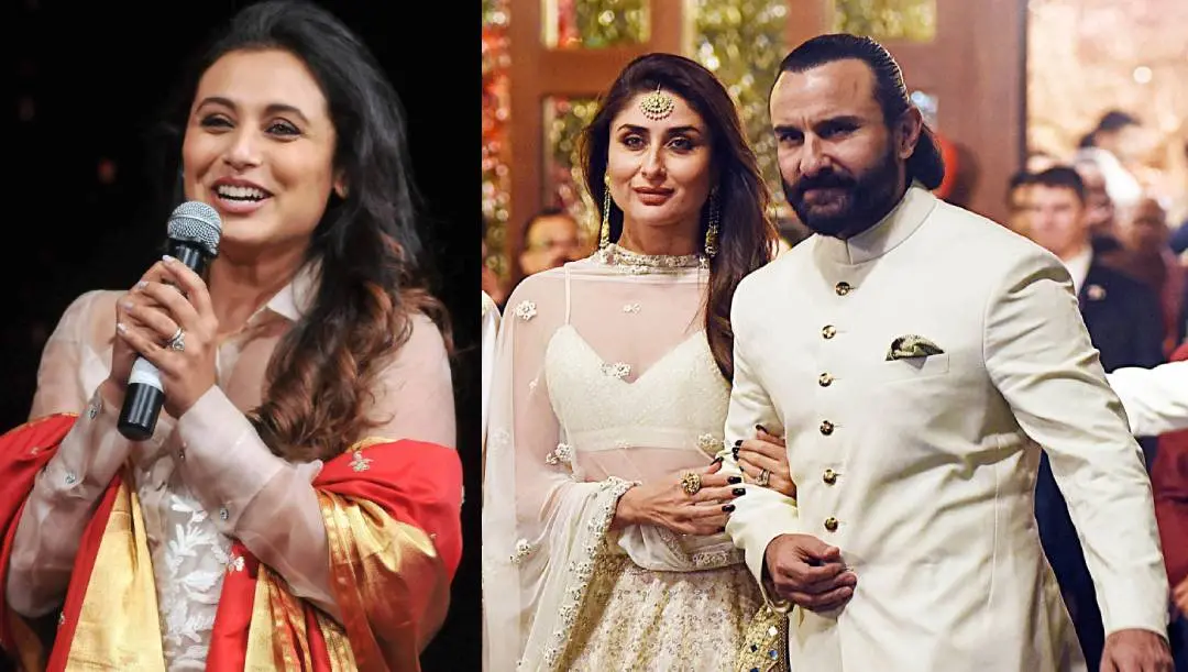 Rani Mukherji, Saif Ali Khan and Kareena Kapoor. Photo:PTI|AFP