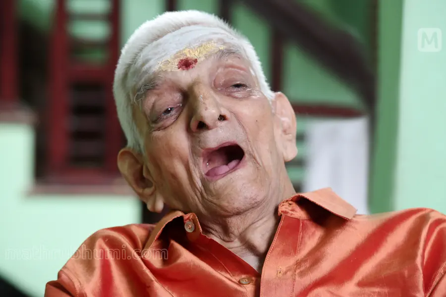 'Film star grandfather’ Unnikrishnan Namboothiri defeats COVID at 98