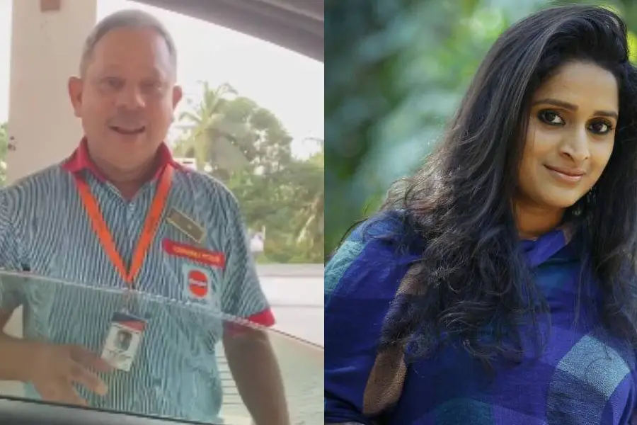 Surabhi Lakshmi meets Mohanlal’s co-actor in 'Kalapani' as petrol pump worker