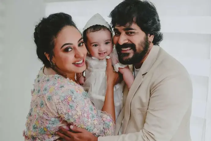Cuteness overloaded, Baptism pics of Pearle’s baby go viral