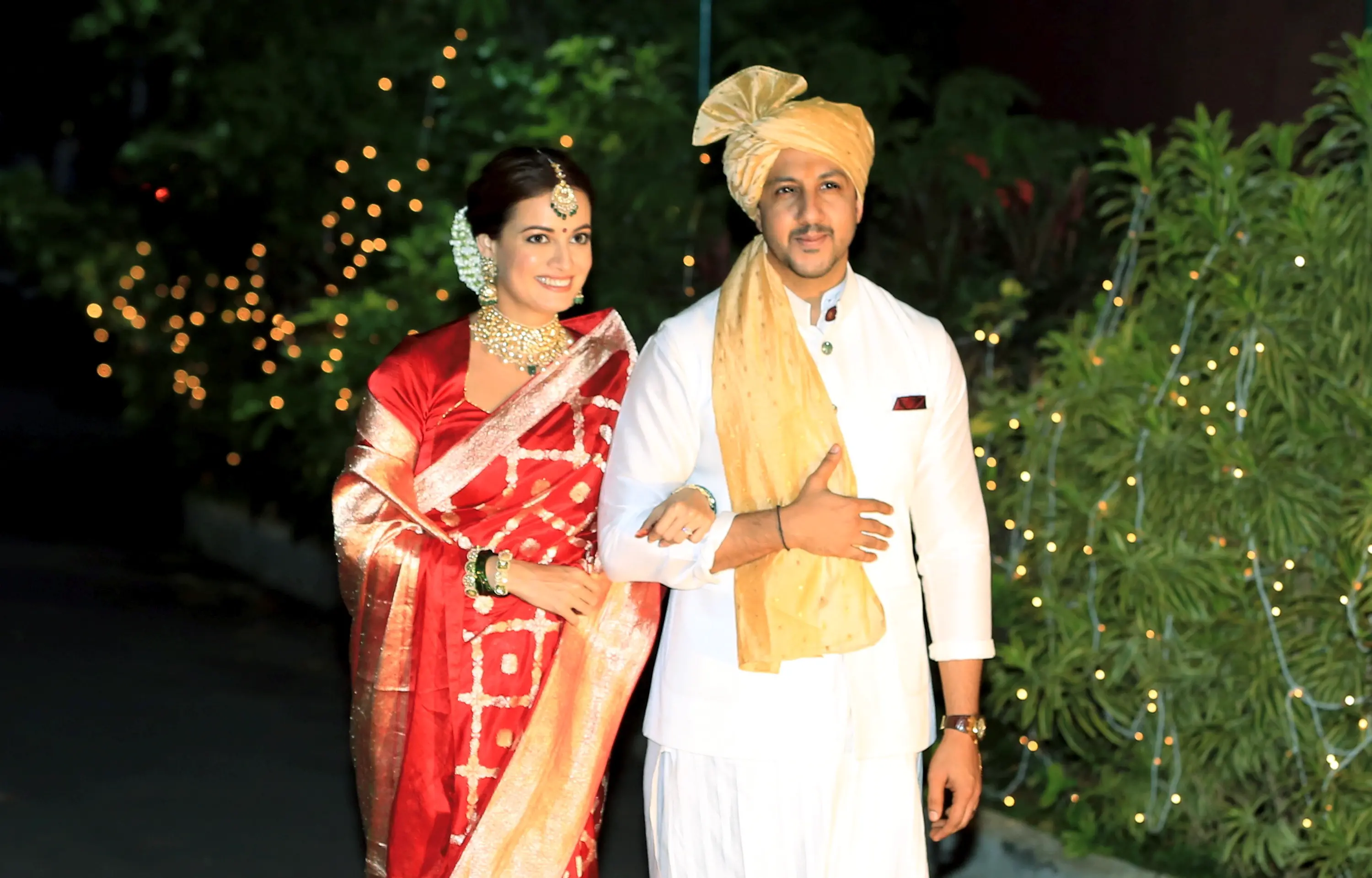 Dia Mirza and Vaibhav Rekhi | Photo: PTI