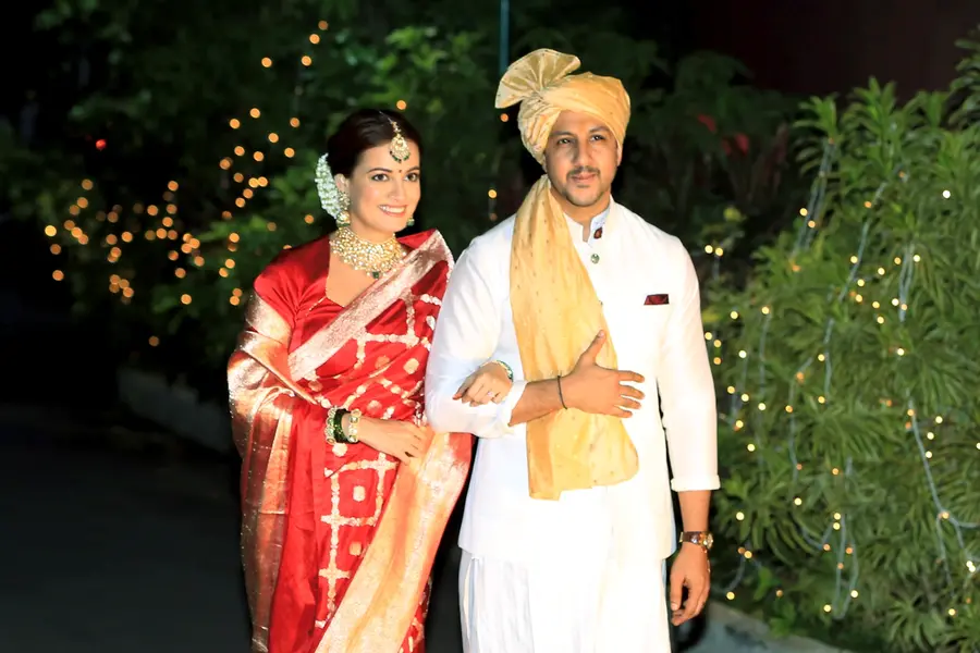 Bollywood star Dia Mirza ties the knot with entrepreneur Vaibhav Rekhi