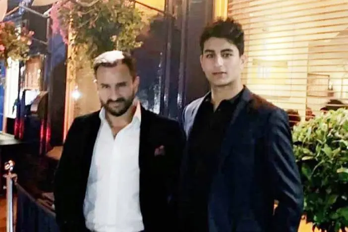 When Saif's son called him 'my old man'