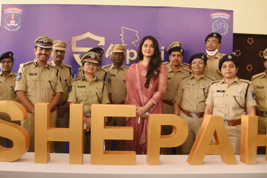 Women police officers real stars, says Anushka Shetty