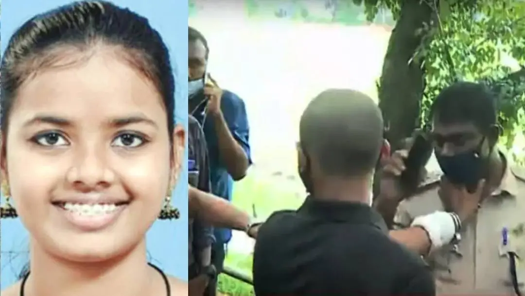 Nithina Mol, Abhishek explaining the attack to police