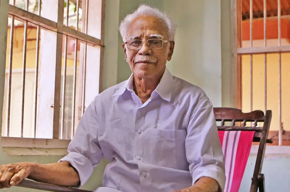 T P Peethambaran | Photo: T K Pradeep Kumar | Mathrubhumi