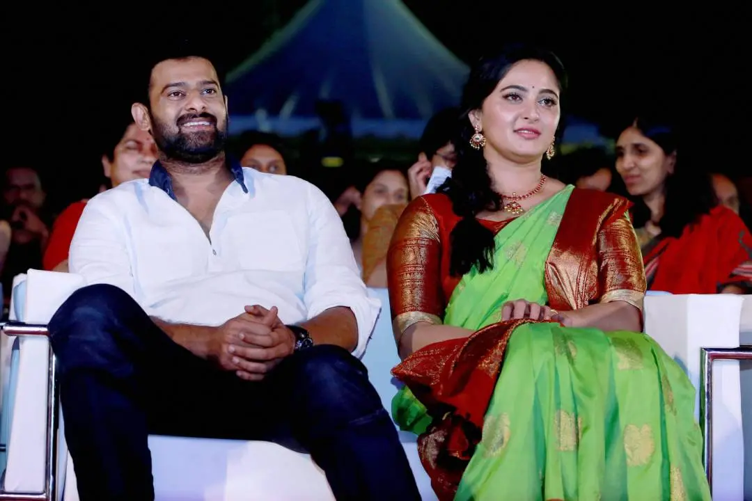 Prabhas and Anushka| Photo: PTI