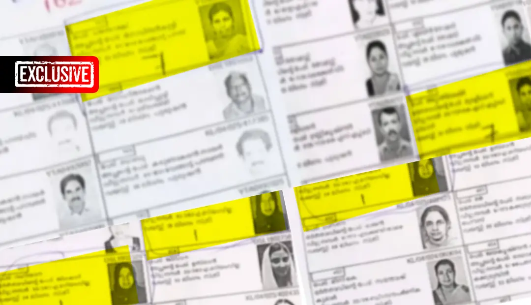 Bogus votes identified in voters list