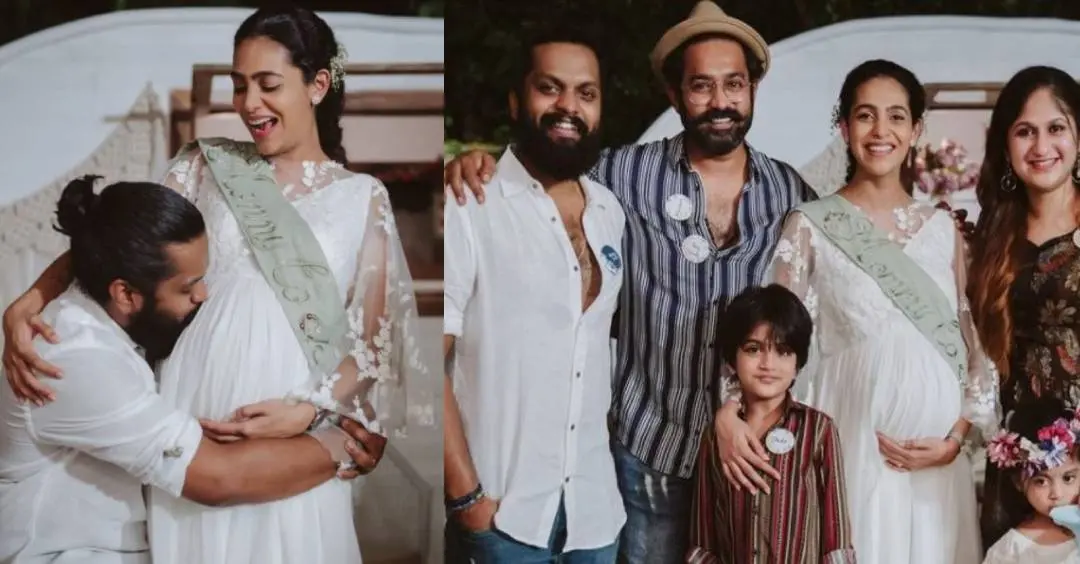 Balu and Aileena with Asif Ali, wife Zama and kids| Photo: Instagram||balu__varghese|