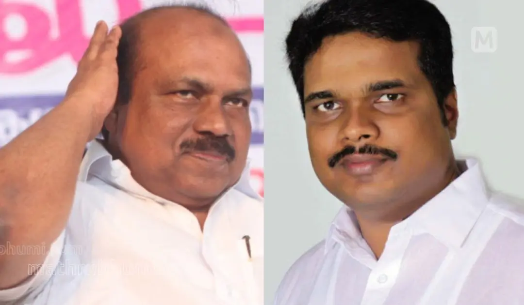VK Ebrahimkunju, VE Abdul Gafoor | Photo: Mathrubhumi