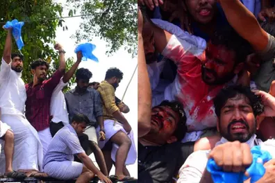 KSU march to Secretariat ends up in clash; several injured