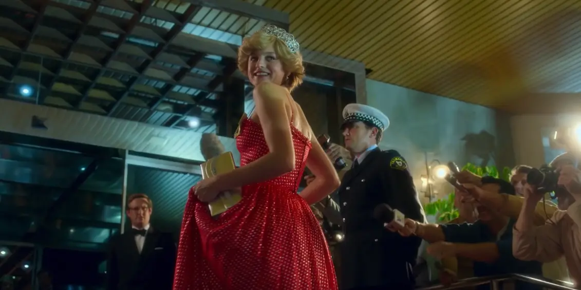 Actor Elizabeth Debicki as Princess Diana in Netflix series The Crown | Screengrab