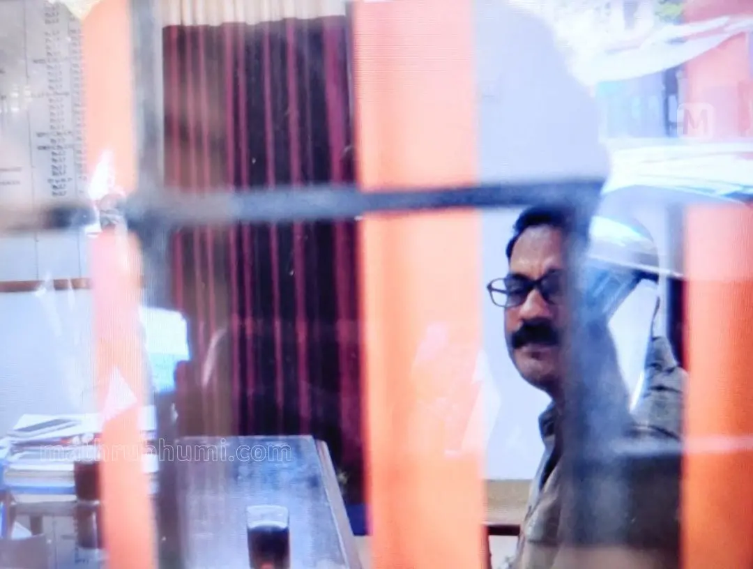 KM Shaji at Kannur Vigilance office | Photo: Latheesh Poovathur Mathrubhumi