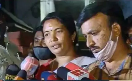 Representatives of the protesters | Screengrab: Mathrubhumi News
