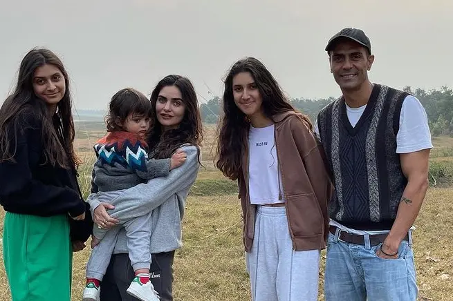 Arjun Rampal enjoys jungle safari with family at Satpura Tiger Reserve