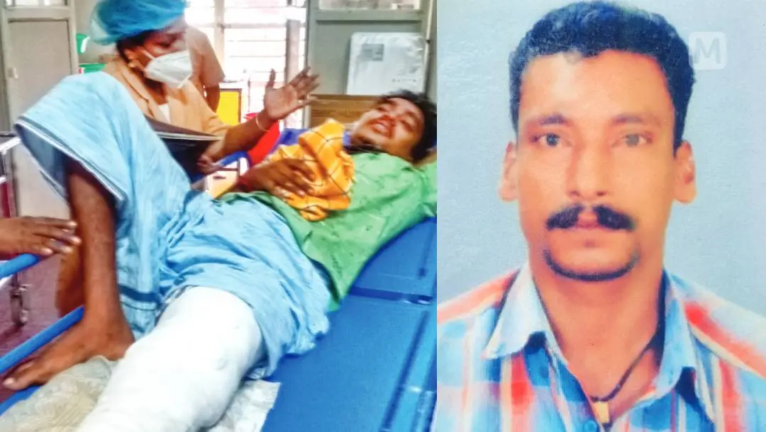 Gokul after knowing father's death, Sajayan | Photo: Mathrubhumi