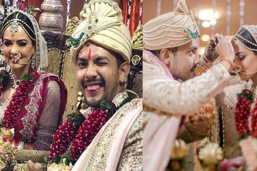 Singer Aditya Narayan enters wedlock with actress Shweta Aggarwal, see pics