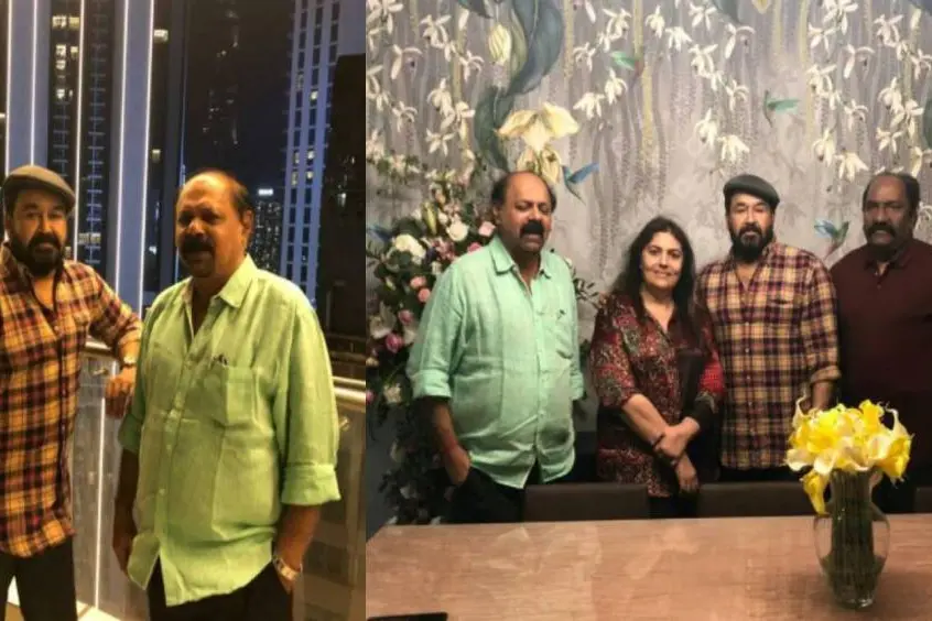 Mohanlal gets new home in Dubai, receives director Ashok Kumar as first guest