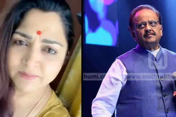SPB is my God; he will come back, says actress Khushbu in emotional video