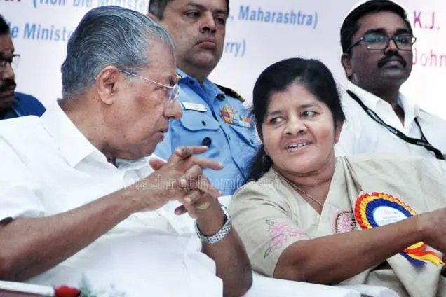 Mercykutty Amma meets CM, makes clear her stand on fishing contract row