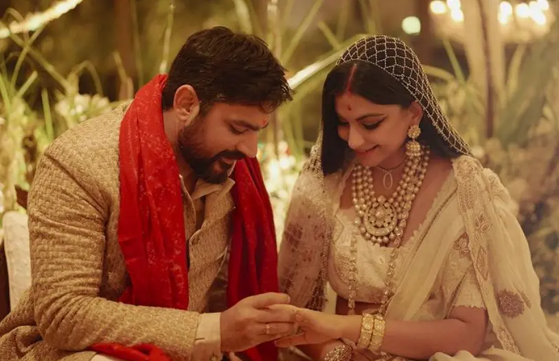 Rhea Kapoor with hubby| Photo: Instagram|rheakapoor|