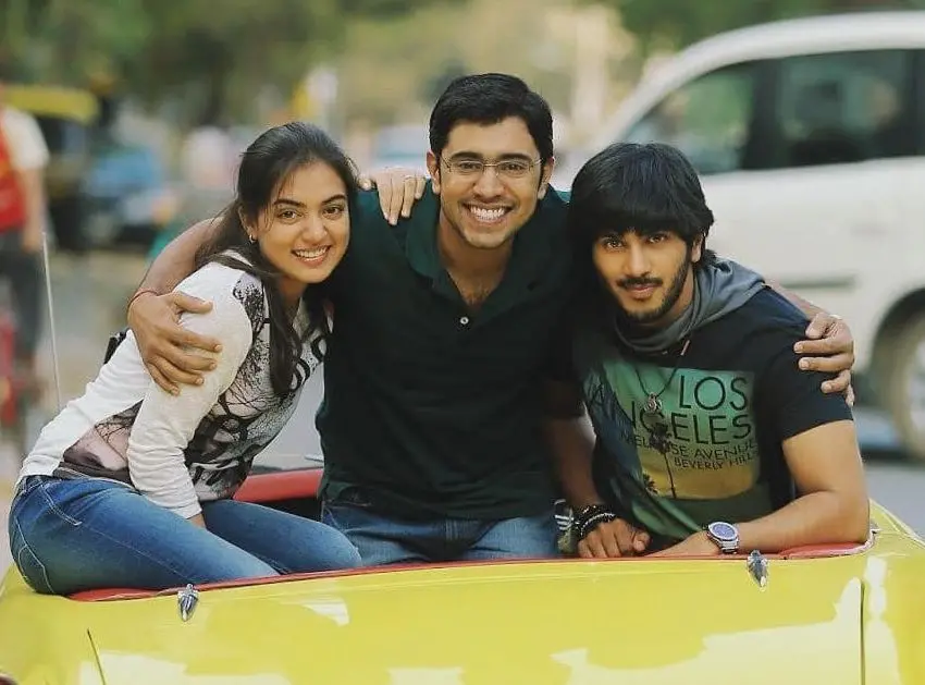 Nazriya, Nivin and Dulquer | Photo: Instagram|nivinpaulyactor