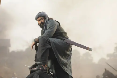 Mohanlal in Marakkar | Photo: Shalu Peyad