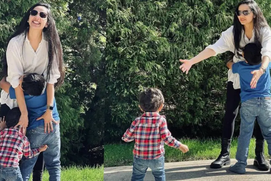 On Children’s Day, Samvritha treats her fans with a perfect pic