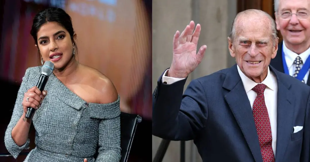 Priyanka Chopra and Prince Philip | Photo:AFP|AP