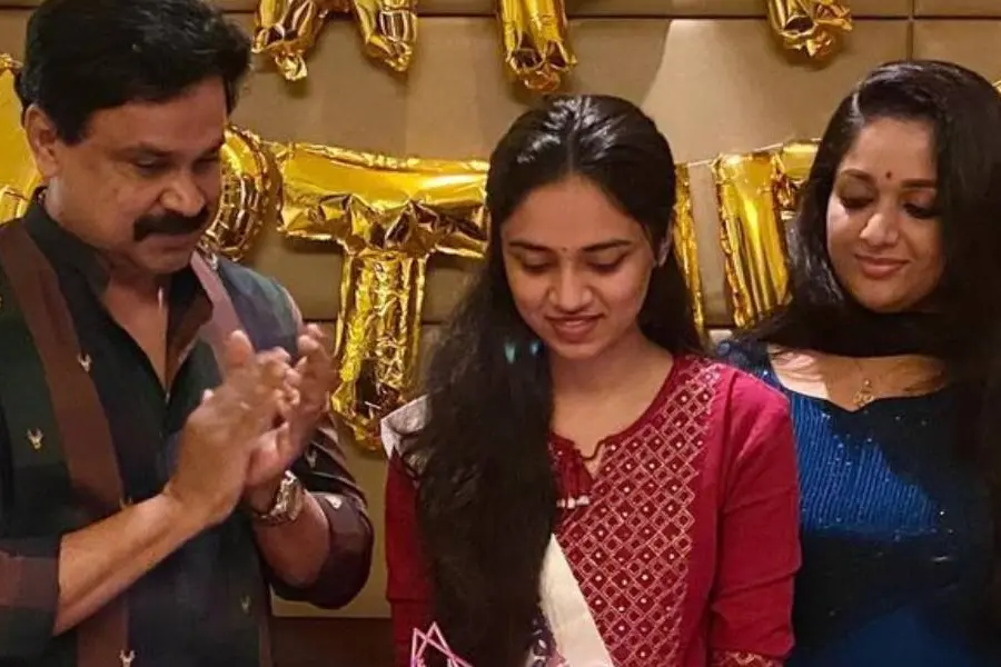Dileep's daughter Meenakshi celebrates birthday; pics go viral