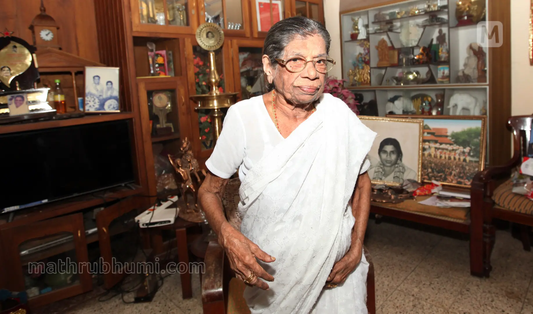 KR Gouri Amma | Photo: Mathrubhumi archives