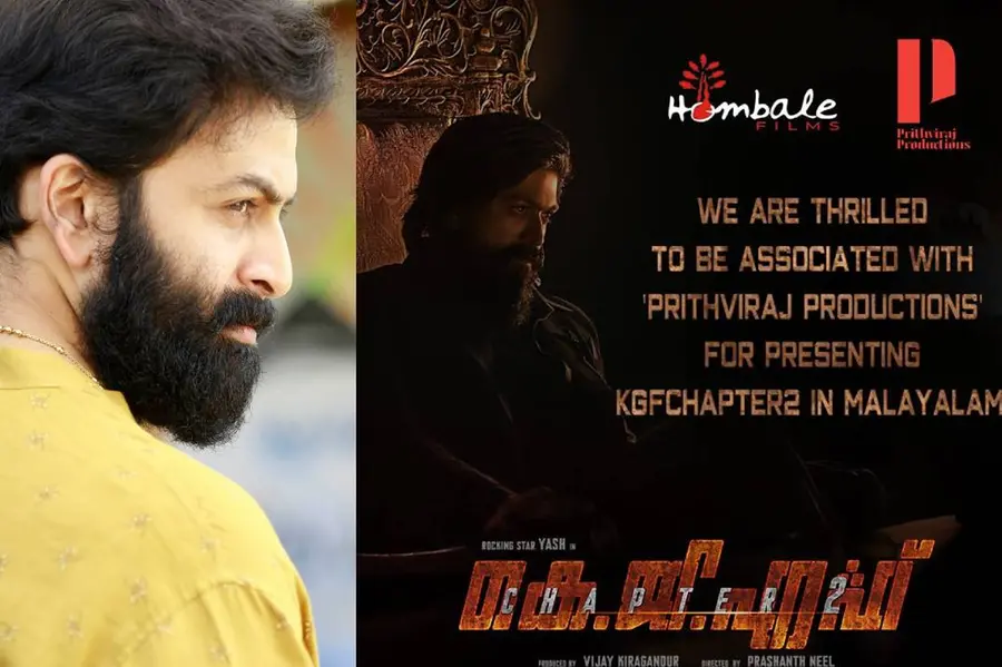 Prithviraj Productions to release ‘KGF Chapter 2’ in Malayalam