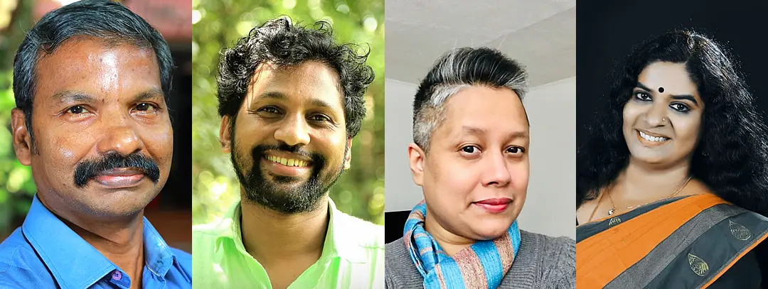 പി. പവിത്രന്‍, പി.വി. ഷാജികുമാര്‍, ഡോണ മയൂര, ആര്‍ രാജശ്രീ