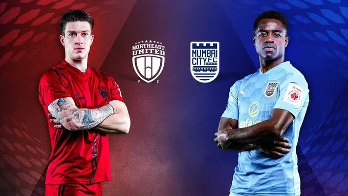 NorthEast United FC vs Mumbai City FC  | Photo: Twitter|@IndSuperLeague